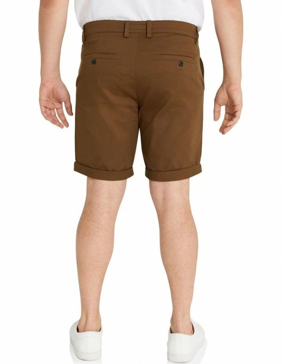 Clothing * | Johnny Bigg Official Charlie Canvas Short In Brown Coffee