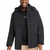 Big & Tall * | Johnny Bigg Outlet Sale Kellen Parka Jacket In Black