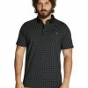 Clothing * | Johnny Bigg Official The Bedford Print Polo Black