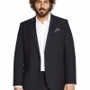 Suiting & Occasionwear * | Johnny Bigg Crazy Deals The Raymond 2 Button Suit Jacket Black