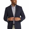 Big & Tall * | Johnny Bigg Best Quality Rafferty Textured Blazer In Blue Navy