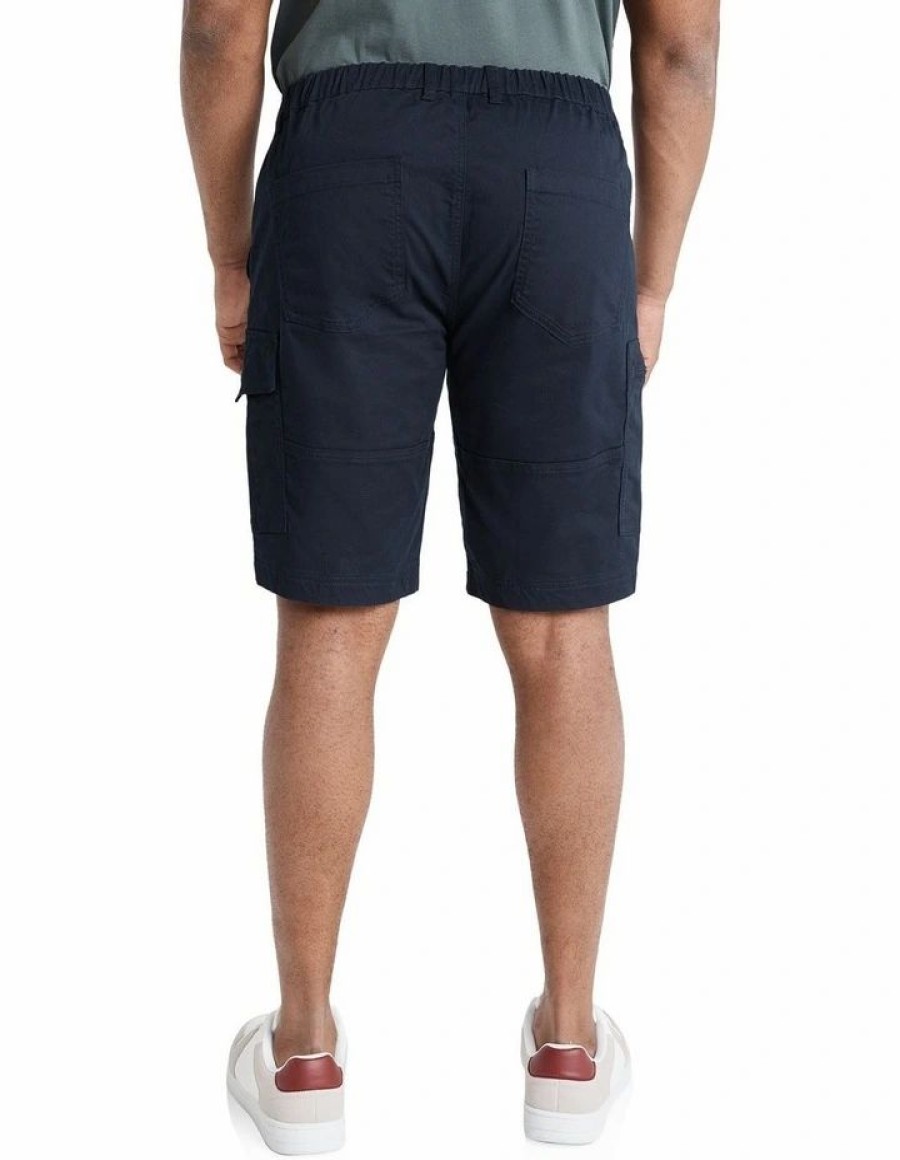 Clothing * | Johnny Bigg Cheaper Fraser Stretch Cargo Short In Navy