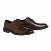 Shoes * | Johnny Bigg Clearance Gordon Textured Dress Shoe In Brown