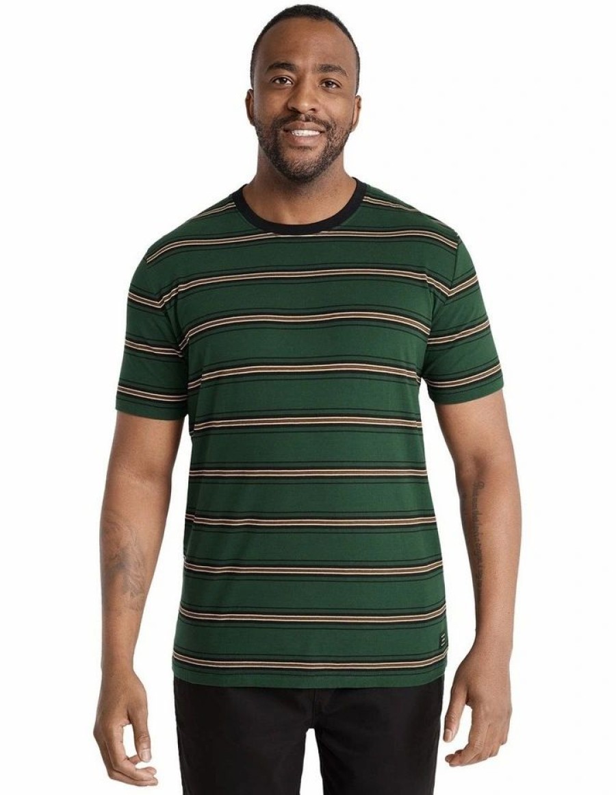 Clothing * | Johnny Bigg Typical Style Andy Stripe Tee In Green