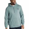 Big & Tall * | Johnny Bigg New Original State Print Hoodie In Blue Dusty Blue