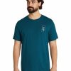 Clothing * | Johnny Bigg New Urban Adventure Crew Neck Tee In Teal