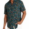 Big & Tall * | Johnny Bigg New Leopard Print Viscose Shirt In Multi Assorted