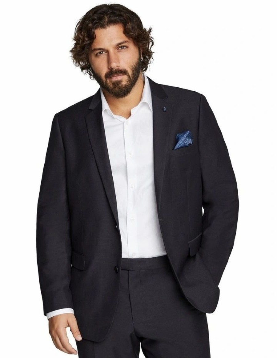 Suiting & Occasionwear * | Johnny Bigg Original The Raymond 2 Button Suit Jacket Charcoal