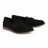 Shoes * | Johnny Bigg Cheaper Archie Suede Loafer In Black