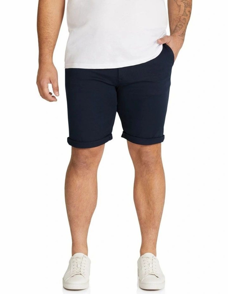 Clothing * | Johnny Bigg Cheap Charlie Canvas Short In Navy