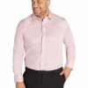 Suiting & Occasionwear * | Johnny Bigg New Threads Bahamas Stretch Shirt In Light Pink