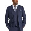 Suiting & Occasionwear * | Johnny Bigg Outlet Sale Damon Check Suit Jacket In Blue Navy