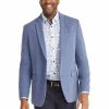 Big & Tall * | Johnny Bigg Typical Style Venice Textured Stretch Blazer In Blue