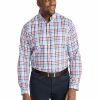 Big & Tall * | Johnny Bigg Outlet Sale Blake Check Shirt In Red