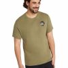 Clothing * | Johnny Bigg Cheap Palm Beach Crew Neck Tee In Green