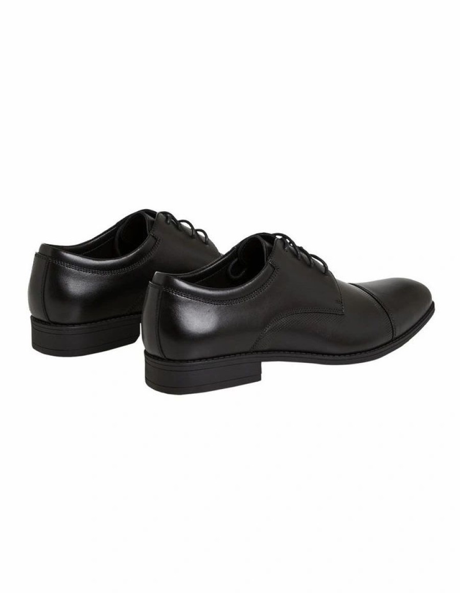 Shoes * | Johnny Bigg Official Kirton Leather Dress Shoe In Black