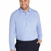 Suiting & Occasionwear * | Johnny Bigg Bestsellers Boston Textured Bamboo Blend Shirt In Sky