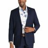 Suiting & Occasionwear * | Johnny Bigg Cheaper Diego Textured Stretch Suit Jacket In Blue Royal Blue