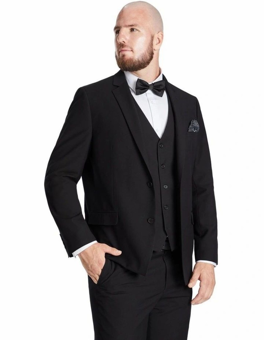 Suiting & Occasionwear * | Johnny Bigg Typical Style Raymond Button Suit Jacket Black