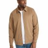 Big & Tall * | Johnny Bigg New Brampton Cotton Shacket In Beige Camel