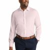 Suiting & Occasionwear * | Johnny Bigg Less Expensive Boston Textured Bamboo Blend Shirt In Pink Lt Pink