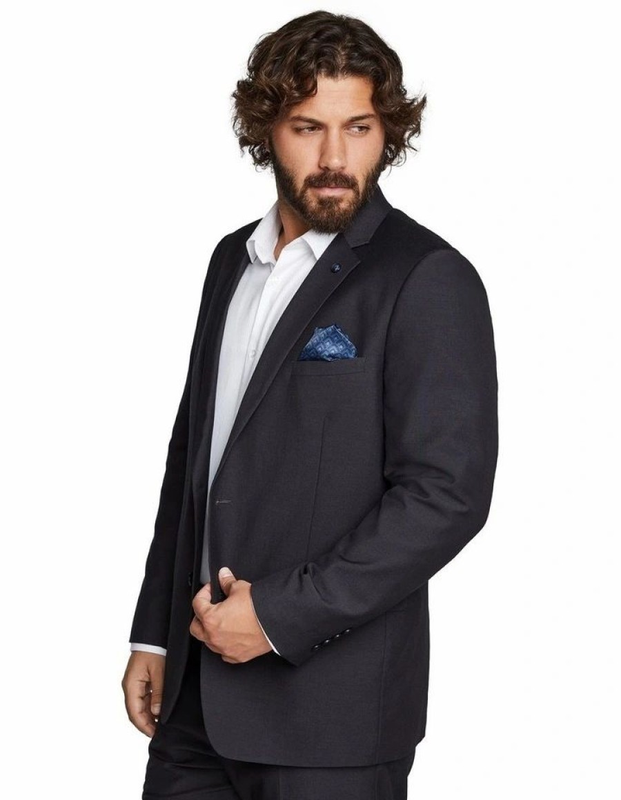 Suiting & Occasionwear * | Johnny Bigg New Raymond 2 Button Suit Jacket Charcoal