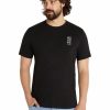 Clothing * | Johnny Bigg Best Quality Electric Ave Crew Neck Tee In Black