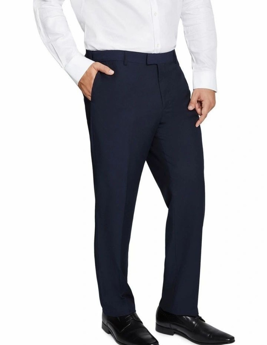 Suiting & Occasionwear * | Johnny Bigg Official Raymond Elastic Pant Navy