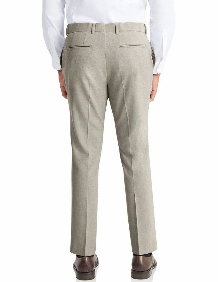 Suiting & Occasionwear * | Johnny Bigg Typical Style Clooney Stretch Slim Dress Pant In Grey Stone